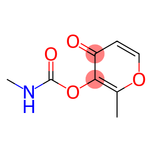 4H-Pyran-4-one,2-methyl-3-[[(methylamino)carbonyl]oxy]-(9CI)