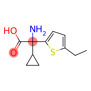 2-Thiopheneaceticacid,alpha-amino-alpha-cyclopropyl-5-ethyl-(9CI)