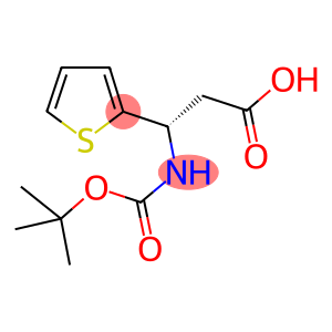 (S)-3-((叔丁氧羰基)氨基)-3-(噻吩-2-基)丙酸