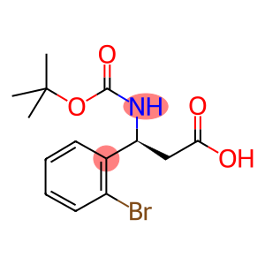 Boc-S-3-氨基-3(2-溴苯基)丙酸