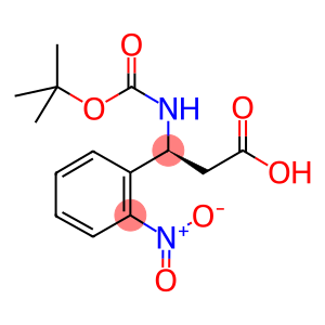 Boc-S-3-氨基-3(2-硝基苯基)丙酸
