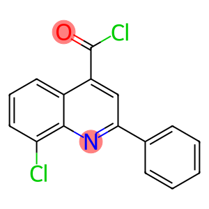 8-chloro-2-phenylquinoline-4-carbonyl chloride