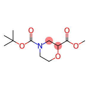 2,4-Morpholinedicarboxylic acid, 4-(1,1-dimethylethyl) 2-methyl ester