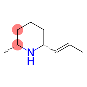 2α-Methyl-6α-[(E)-1-propenyl]piperidine