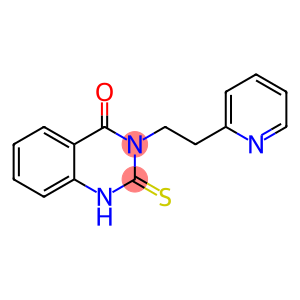 4(1H)-Quinazolinone, 2,3-dihydro-3-[2-(2-pyridinyl)ethyl]-2-thioxo-