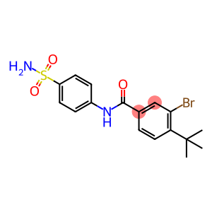 N-[4-(aminosulfonyl)phenyl]-3-bromo-4-tert-butylbenzamide