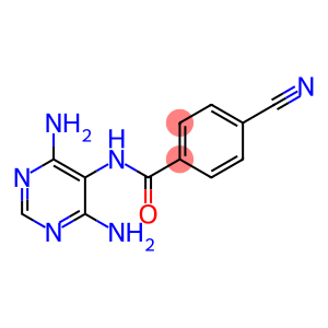 Benzamide, 4-cyano-N-(4,6-diamino-5-pyrimidinyl)- (9CI)