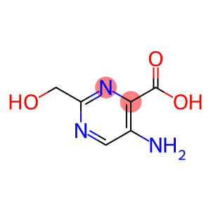 4-Pyrimidinecarboxylicacid,5-amino-2-(hydroxymethyl)-(9CI)