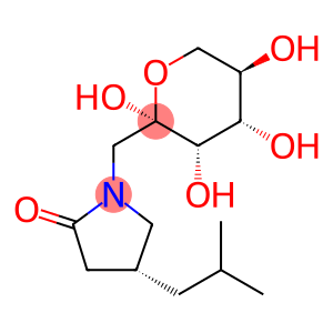 (R)-4-isobutyl-1-(((2R,3S,4S,5R)-2,3,4,5-tetrahydroxytetrahydro-2H-pyran-2-yl)methyl)pyrrolidin-2-one