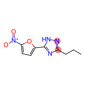 1H-1,2,4-Triazole, 5-(5-nitro-2-furanyl)-3-propyl-