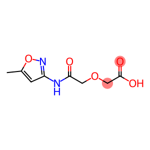 2-[2-[(5-Methylisoxazol-3-yl)amino)-2-oxoethoxy]acetic acid