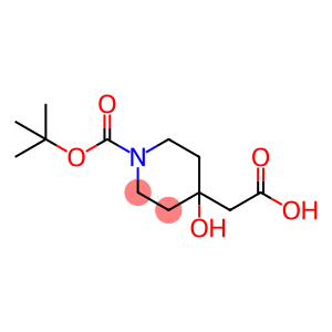 2-(1-(叔丁氧羰基)-4-羟基哌啶-4-基)乙酸