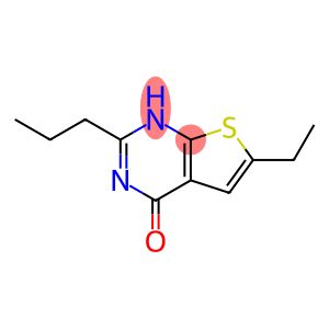 Thieno[2,3-d]pyrimidin-4(1H)-one, 6-ethyl-2-propyl-
