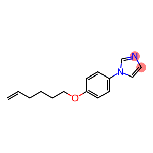 1H-Imidazole, 1-[4-(5-hexen-1-yloxy)phenyl]-