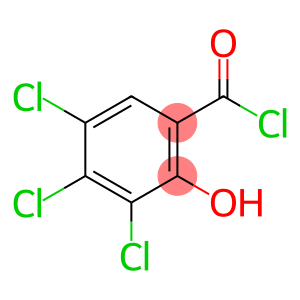 3,4,5-trichloro-2-hydroxybenzoyl chloride