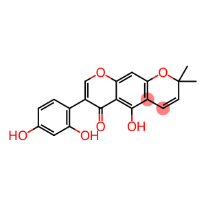 5-Hydroxy-3-(2,4-dihydroxyphenyl)-8,8-dimethyl-4H,8H-benzo[1,2-b:5,4-b']dipyran-4-one