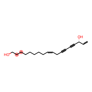 (R,9Z)-Octadeca-9,17-diene-12,14-diyne-1,16-diol