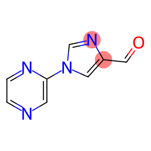 1-(PYRAZIN-2-YL)-1H-PYRAZOLE-4-CARBALDEHYDE