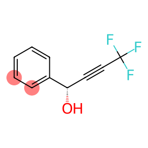 Benzenemethanol, -alpha--(3,3,3-trifluoro-1-propynyl)-, (-alpha-R)- (9CI)