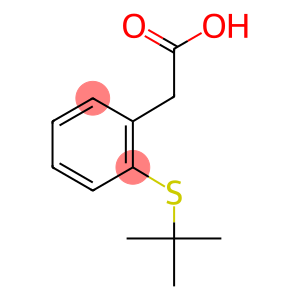 [2-(TERT-BUTYLSULFANYL)PHENYL]ACETIC ACID
