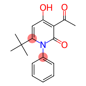 3-ACETYL-6-TERT-BUTYL-4-HYDROXY-1-PHENYL-2(1H)-PYRIDINONE