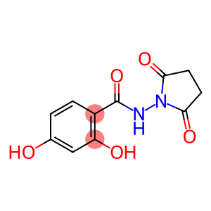 Benzamide, N-(2,5-dioxo-1-pyrrolidinyl)-2,4-dihydroxy- (9CI)