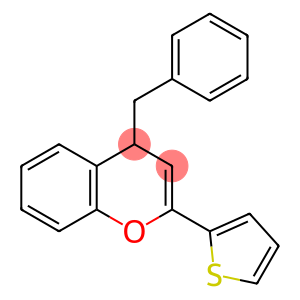 4-benzyl-2-(2-thienyl)-4H-chromene