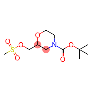 tert-Butyl 2-(((methylsulfonyl)oxy)methyl)morpholine-4-carboxylate