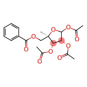 5-O-Benzoyl-1,2,3-tri-O-acetyl-4-C-methyl-D-ribofuranose