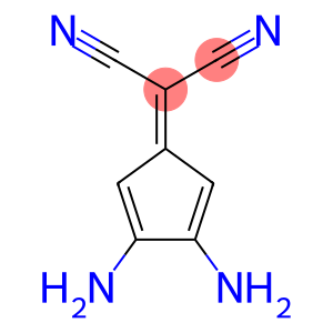 Propanedinitrile,  (3,4-diamino-2,4-cyclopentadien-1-ylidene)-  (9CI)