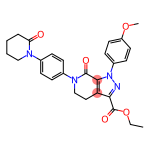 1H-Pyrazolo[3,4-c]pyridine-3-carboxylicacid,4,5,6,7-tetrahydro-1-(4-Methoxyphenyl)-7-oxo-6-[4-(2-oxo-1-piperidinyl)phenyl]-,ethylester