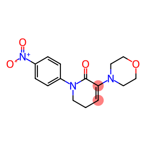 3-(Morpholin-4-yl)-1-(4-nitrophenyl)-5,6-dihydropyridin-2(1H)-one    (Nitro MPDP)