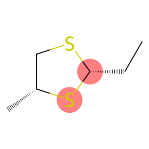 1,3-Dithiolane, 2-ethyl-4-methyl-, cis- (9CI)