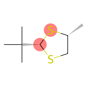 2α-tert-Butyl-4α-methyl-1,3-dithiolane