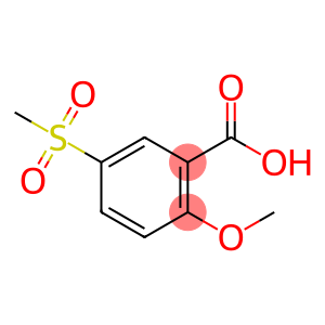 2-甲氧基-5-甲磺酰基苯甲酸
