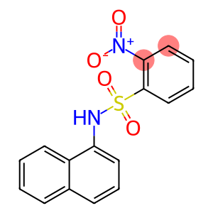 N-(1-naphthyl)-2-nitrobenzenesulfonamide