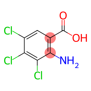 2-氨基-3,4,5-三氯苯甲酸
