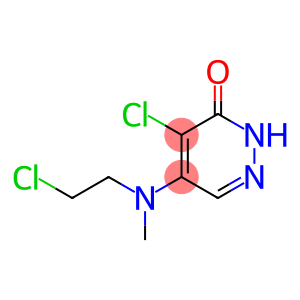 4-chloro-5-[(2-chloroethyl)methylamino]-3(2H)-Pyridazinone