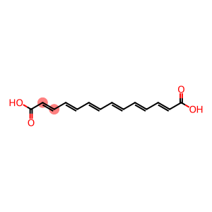 (2E,4E,6E,8E,10E,12E)-2,4,6,8,10,12-Tetradecahexene-1,14-dioic acid