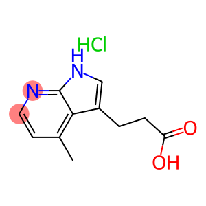 3-(4-METHYL-1H-PYRROLO[2,3-B]PYRIDIN-3-YL)PROPANOIC ACID HYDROCHLORIDE