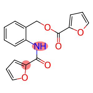 2-(2-furoylamino)benzyl 2-furoate