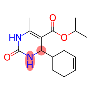 5-Pyrimidinecarboxylicacid,4-(3-cyclohexen-1-yl)-1,2,3,4-tetrahydro-6-methyl-2-oxo-,1-methylethylester(9CI)