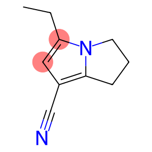 1H-Pyrrolizine-7-carbonitrile, 5-ethyl-2,3-dihydro-