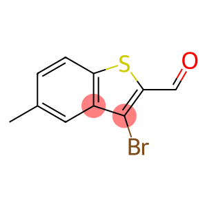 Benzo[b]thiophene-2-carboxaldehyde, 3-bromo-5-methyl-