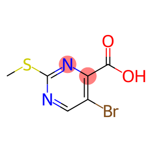 5-溴-2-(甲巯基)-4-嘧啶甲酸