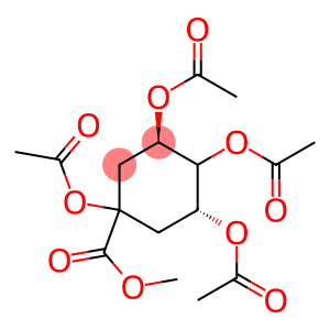 1β,3β,4β,5α-Tetrakis(acetyloxy)cyclohexane-1α-carboxylic acid methyl ester