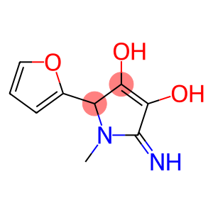 2-(2-Furanyl)-2,5-dihydro-5-imino-1-methyl-1H-pyrrole-3,4-diol