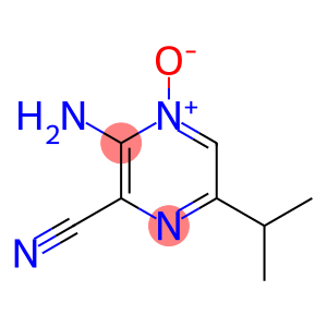 Pyrazinecarbonitrile, 3-amino-6-(1-methylethyl)-, 4-oxide (9CI)