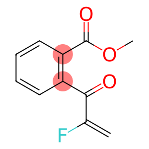 Benzoic acid, 2-(2-fluoro-1-oxo-2-propenyl)-, methyl ester (9CI)