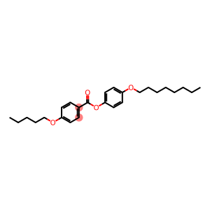 4-N-OCTYLOXYPHENYL 4-N-PENTYLOXYBENZOATE